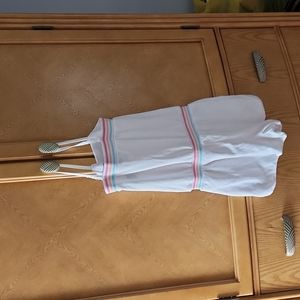 White Romper by Nautica Sizw Large 12/14